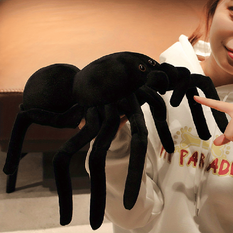Giant Spider Plush Soft Stuffed Animal Vintage Holloween Realistic