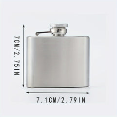 Portable Stainless Steel Hip Flask 2oz