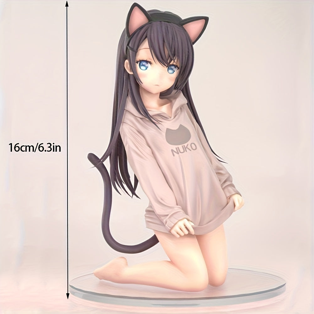 Cat Girl Figure Ornament Anime Fan Accessory