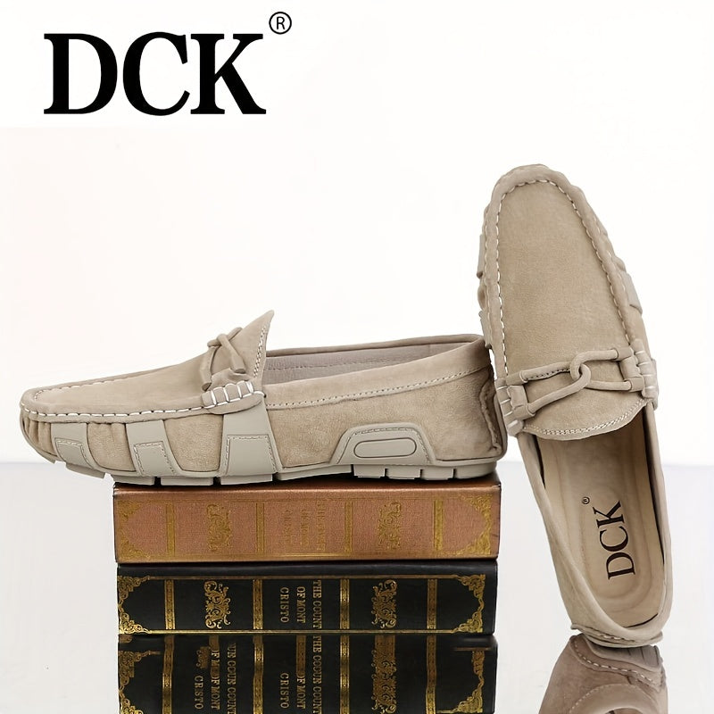 Men's Comfy Moccasin Loafers Slip On Shoes