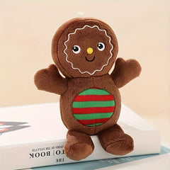 Gingerbread Man Stuffed Toy - Perfect Christmas Gift