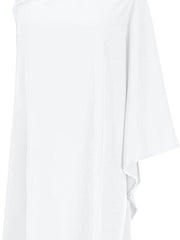Women's Summer Batwing Sleeve Cold Shoulder Party Dress