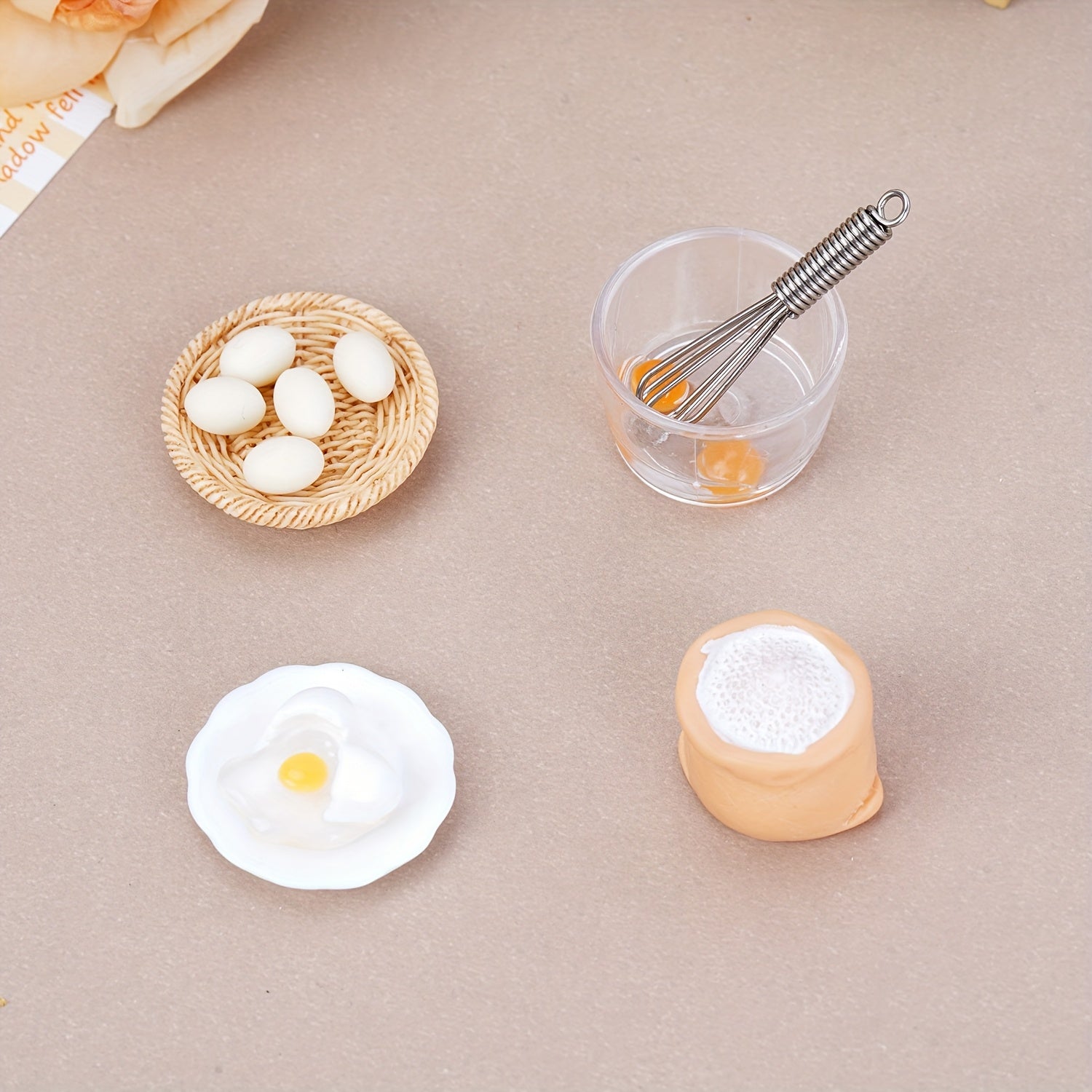 Baking Props Set for DIY Dollhouse Decoration Projects