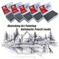 3pcs Mechanical Pencil Lead Set 0.5-2.0mm Refill Student Writing Art 2 Pen