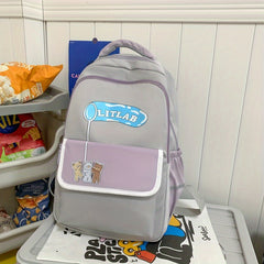 Kids Large Capacity Schoolbag Travel Backpack