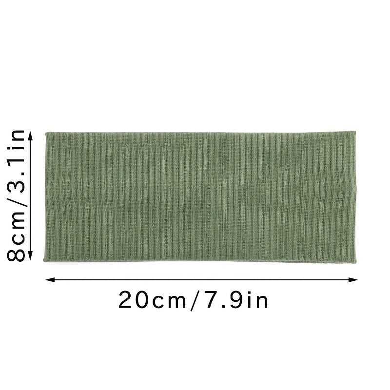 Solid Wide Headband for Women Sweatbands Hair Accessories Stretch Hair Wraps