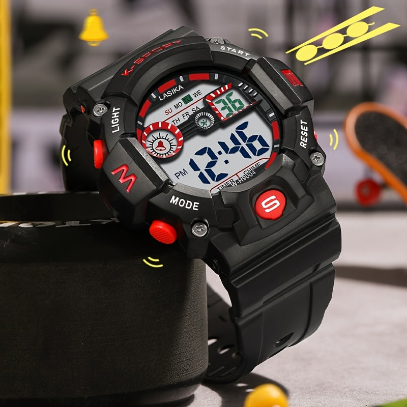Boys' Sports Running Watch with Timer and Alarm