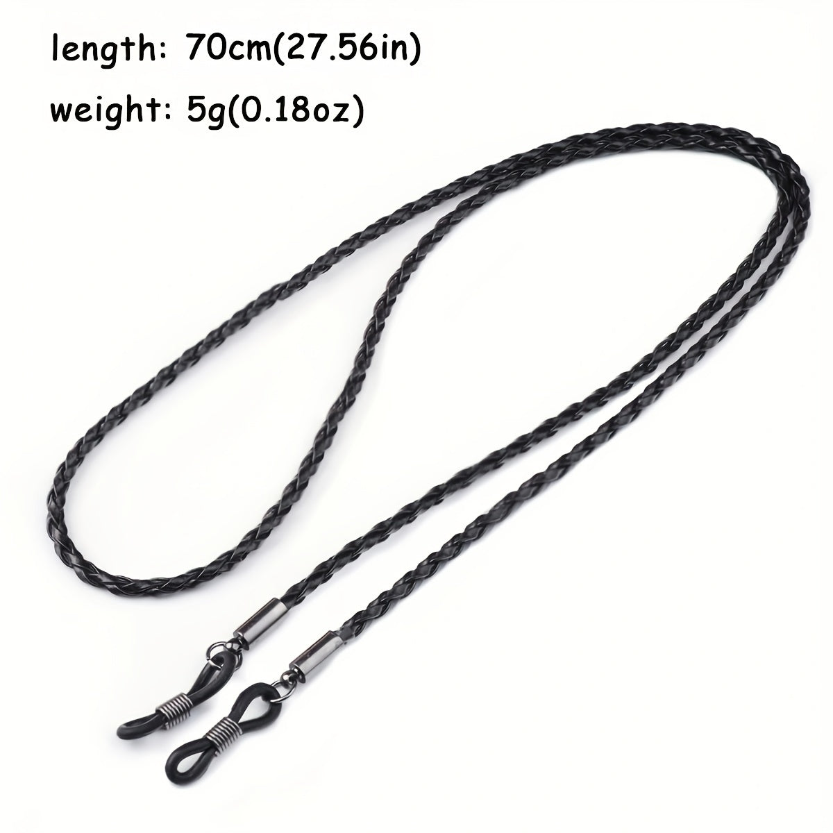 Men's Leather Rope Chain Glasses Lace Up Sunglasses Lace Up Outdoor Sports