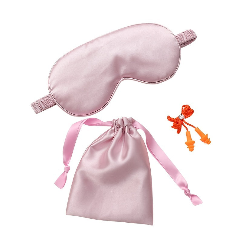 Silky Satin Eye Mask Night Mask Sleep Eyes Cover Soft Patches for Men Women