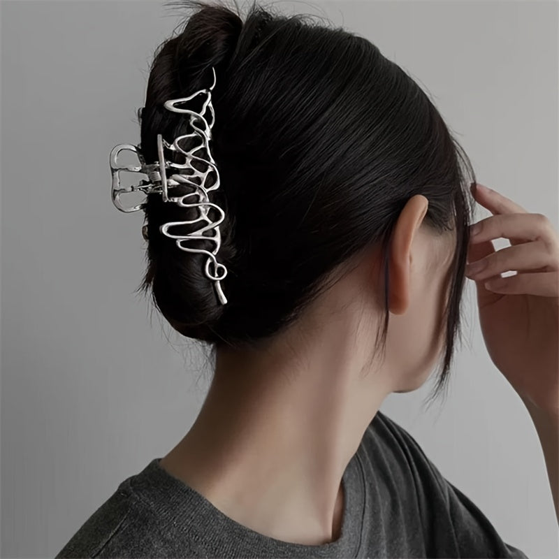 Solid Hair Claw Clip For Women Girls Hair Accessories