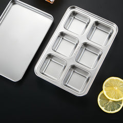 RYBACK Stainless Steel Ice Cube Mold Square Ice Tray with Lid