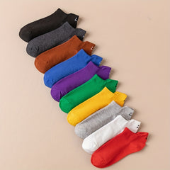 20 Pairs Cartoon Print Ankle Socks Women's Stockings
