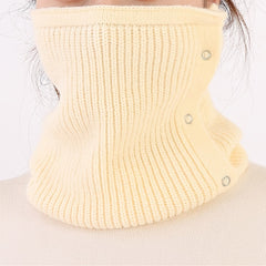Winter Thermal Knit Scarf Neck Warmer for Women