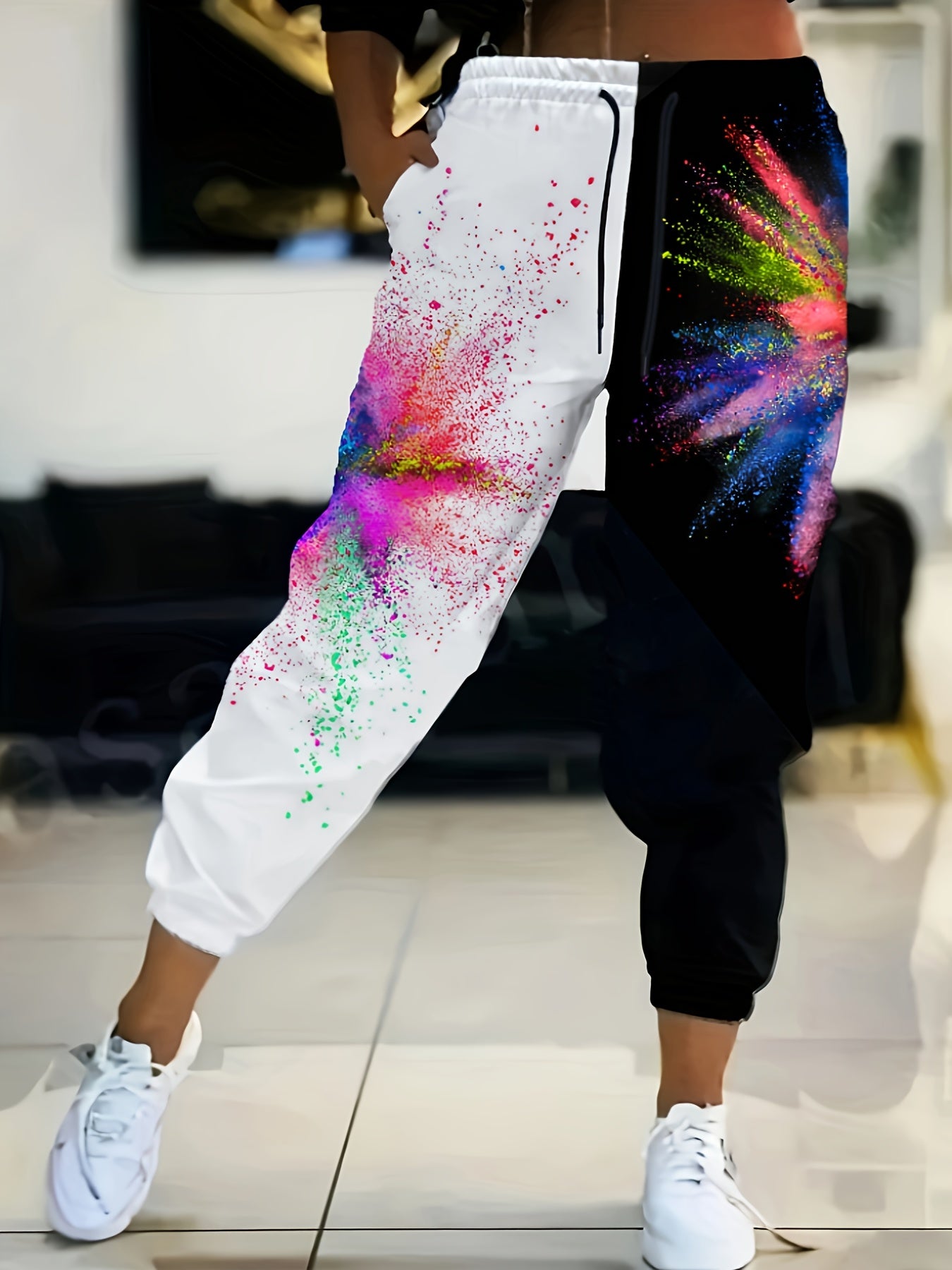 Women's Plus Sun & Moon Colorblock Trousers