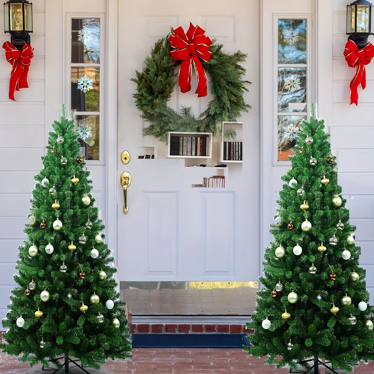 Artificial Christmas Tree With Stand Christmas Party Decoration