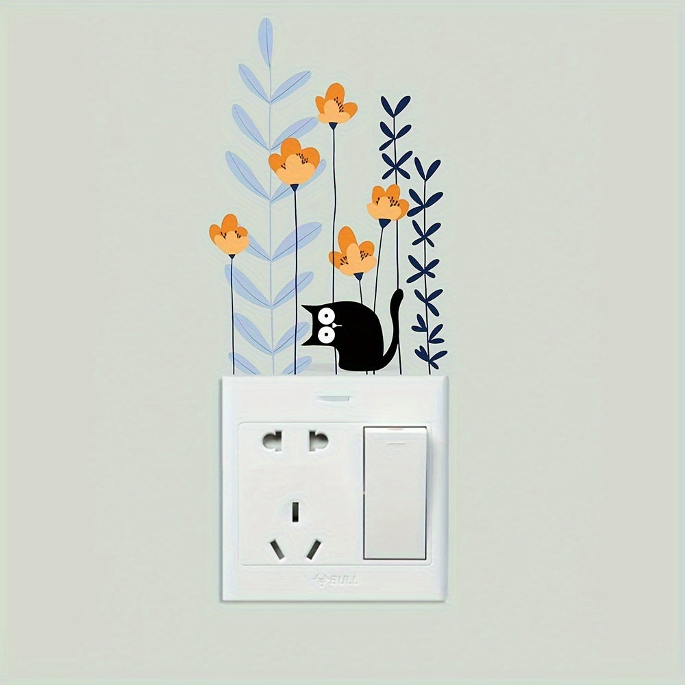 Cat In The Trees Switch Decorative Sticker