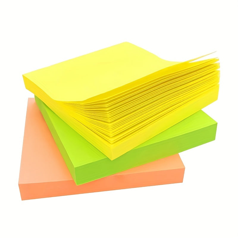 100 Sheets Fluorescent Pink Sticky Notes