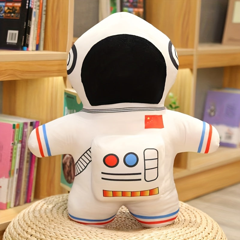Rocket Plush Toy with American Flag Soft & Cozy Stuffed Animal