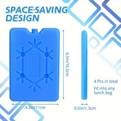 Reusable Ice Packs for Lunch Box - Keep Food Fresh and Cold