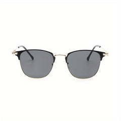 Cat Eye Sunglasses Metal Square Frame UV400