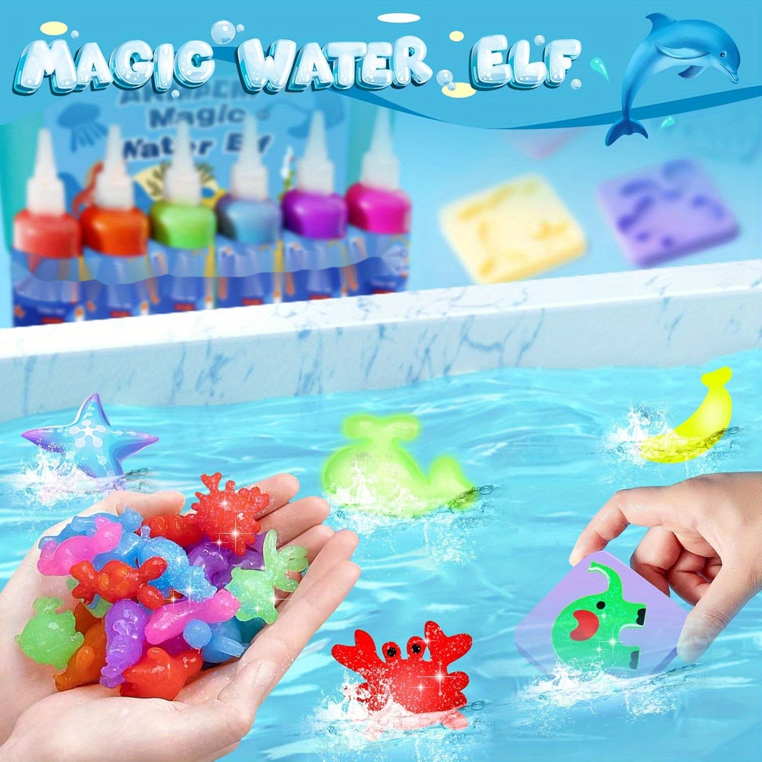 3D Magic Fairy Hydrogel Magic Water Spirit Package for Art And Crafts DIY