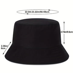 Leaf Print Bucket Hat Hip Hop Reversible Basin Hat Lightweight Sunscreen Fisherm