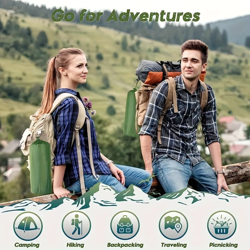 Ultralight Camping Sleeping Mat with Built-in Inflator
