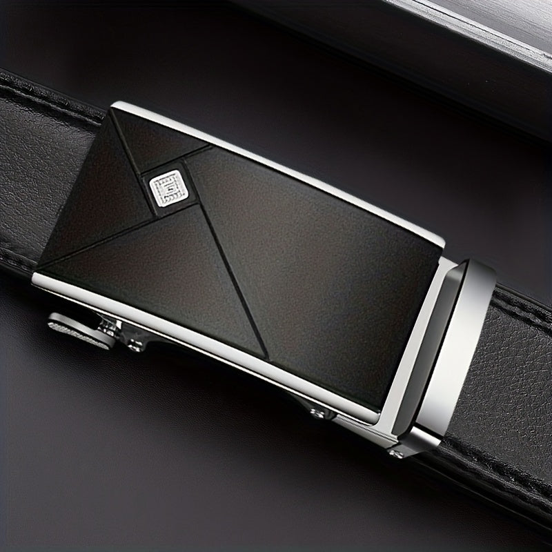 Men's Casual Business Automatic Buckle Belt for Husband Father's