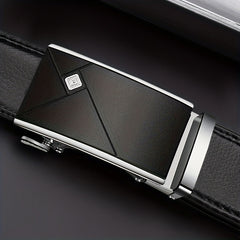 Men's Casual Business Automatic Buckle Belt for Husband Father's