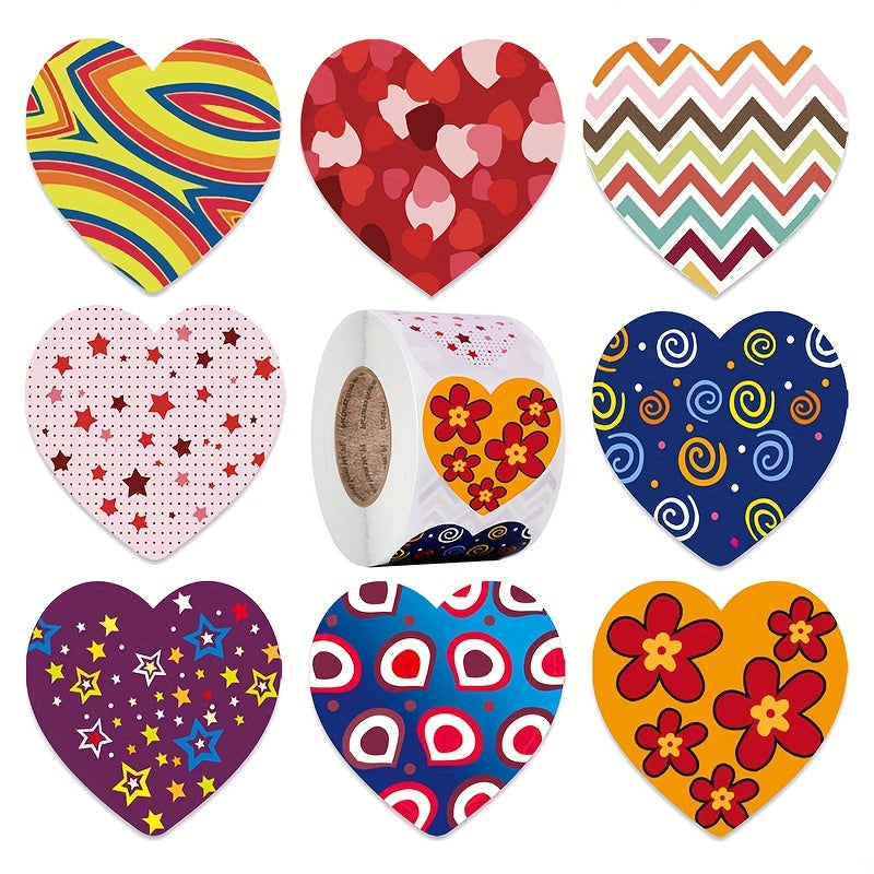500pcs Love Sticker Sealing Sticker Gift Decoration Label