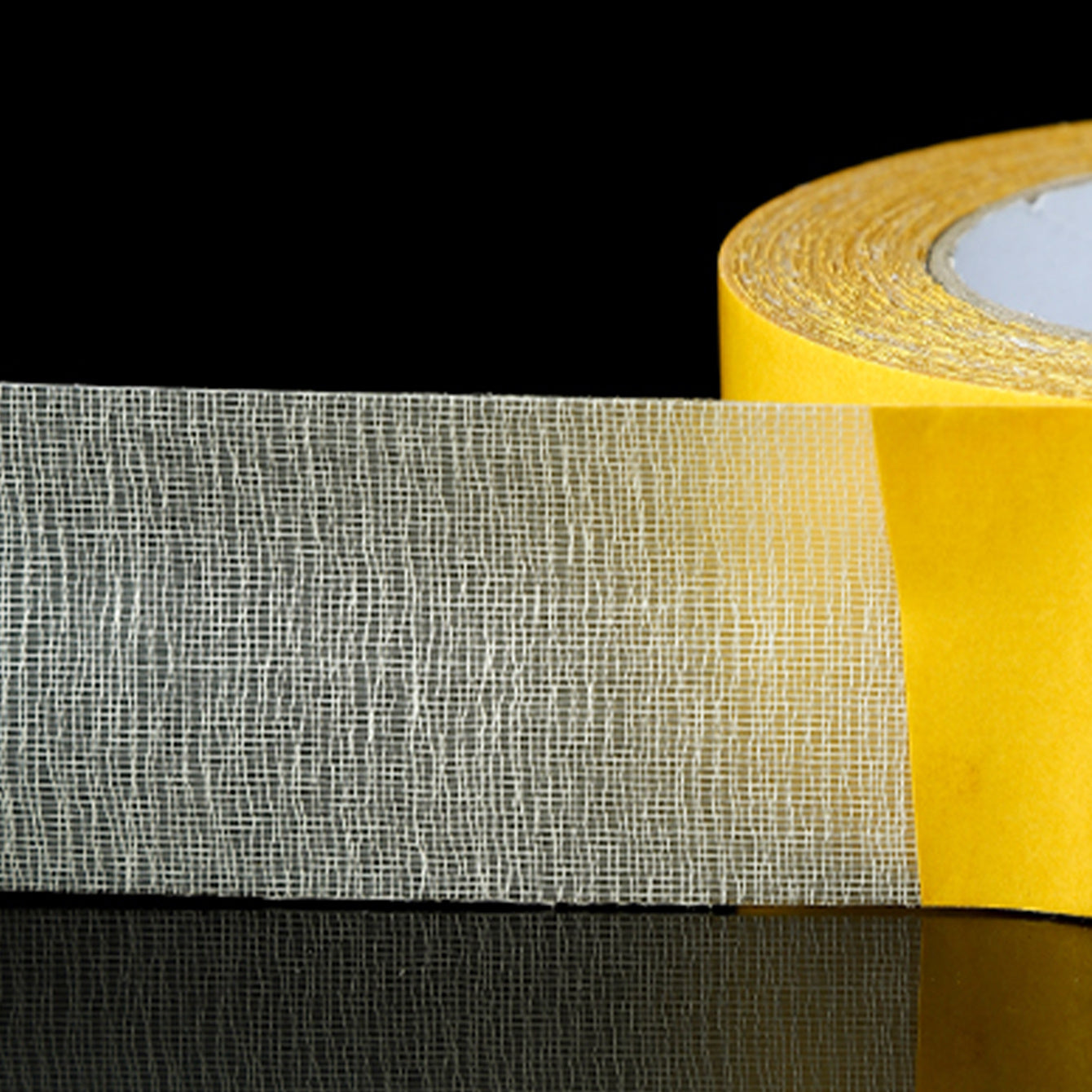 Yellow 10M Multifunctional Adhesive Cloth Tape - Strong Non-marking Tape