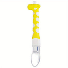 Cartoon Silicone Soft Head Spoon Baby Feeding Spoon