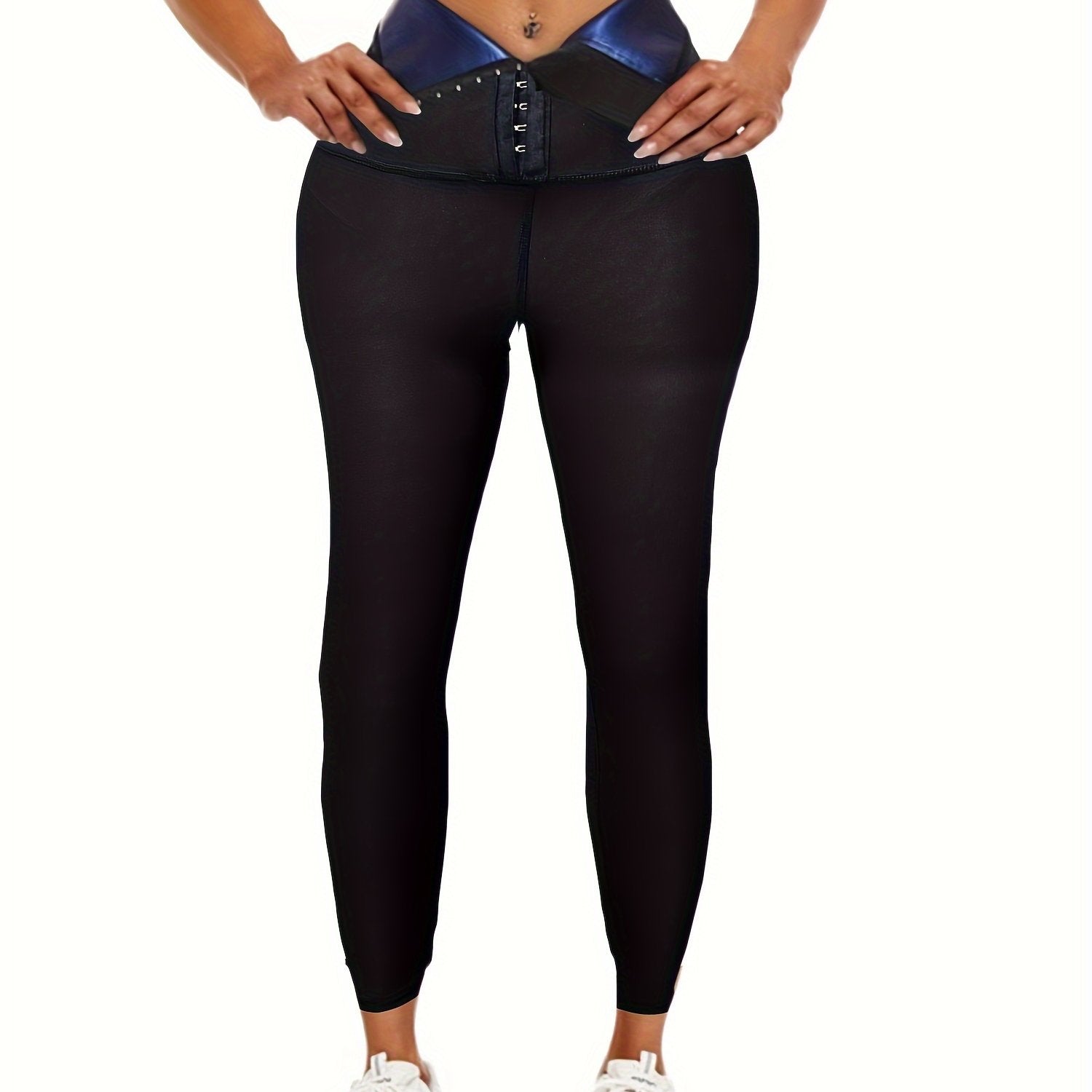 Women's High Waisted Sauna Sweat Pants Thermo Leggings