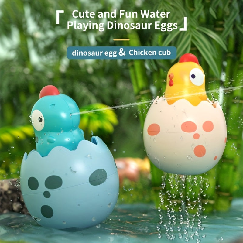 Dinosaur Eggs Kids Bath Toys Baby Pool Sprinkler Boys Girls Floating Toys