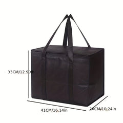 Large Insulated Reusable Grocery Bag Keeps Food Fresh & Cold