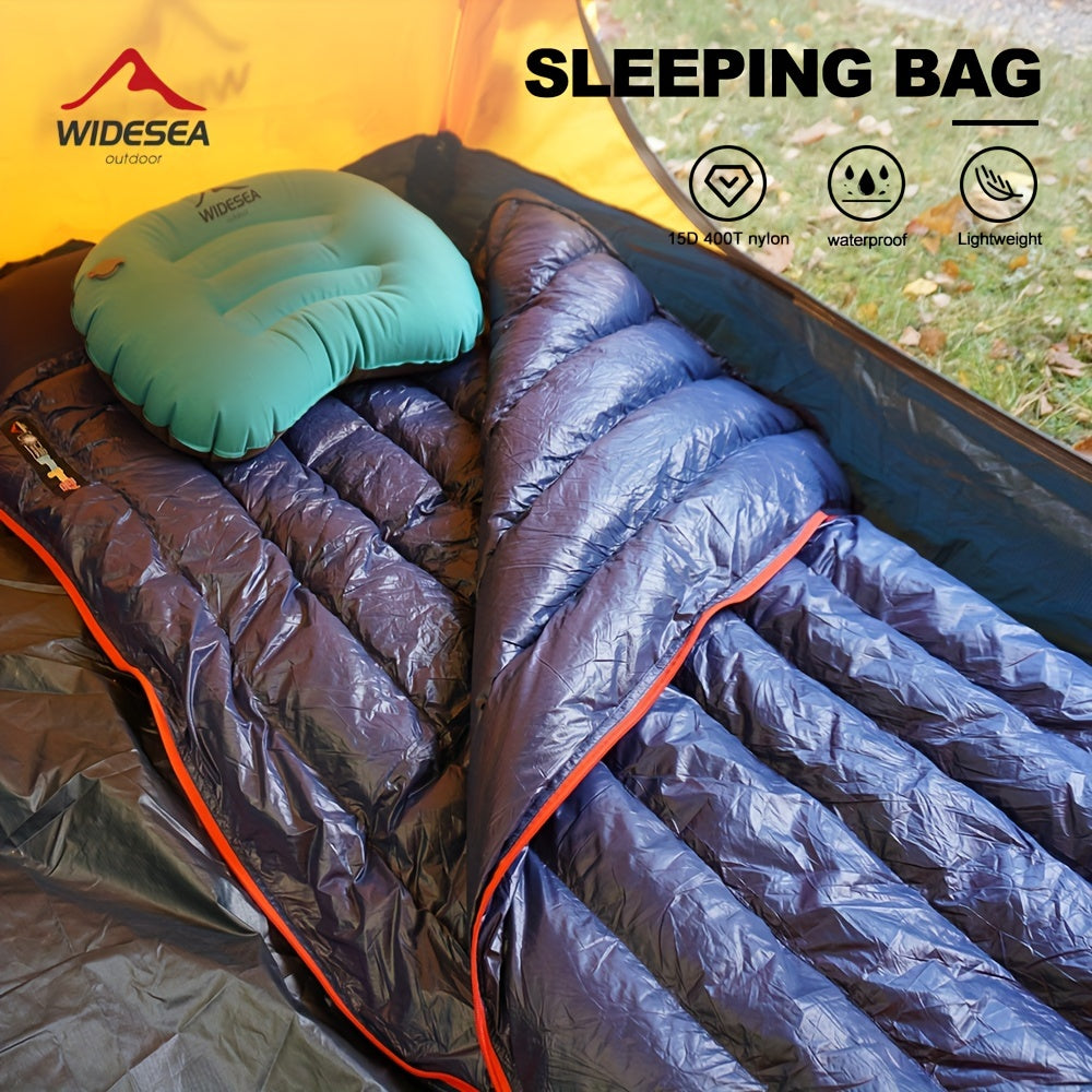 Ultralight Down Sleeping Bag Waterproof Portable w/ Compression Bag