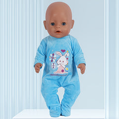 Adorable Bunny and Rainbow Clothing Set for 35-56-43 Dolls