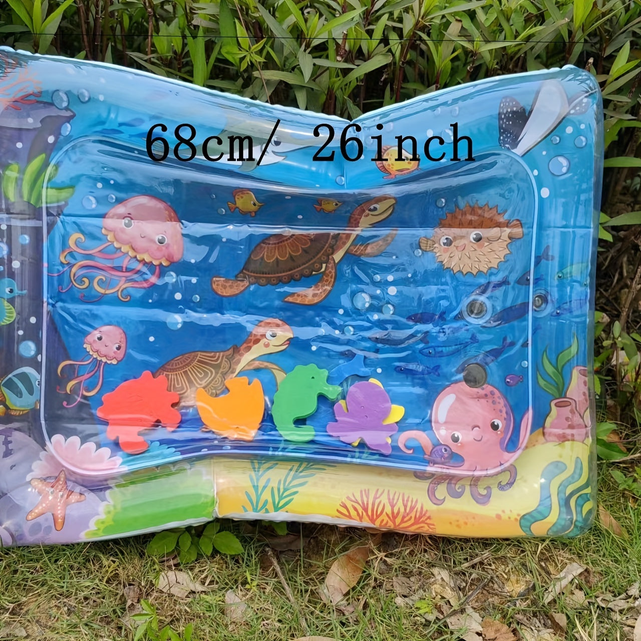 Inflatable Turtle Patting Pad Fun Activity Center for Kids