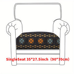 Bohemian Sofa Slipcover Non-slip Couch Cover Universal Furniture Protection