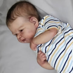 Painted Reborn Dolls with Rooted Hair Toys Christmas Gift