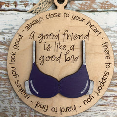 Funny Bra Friends Love Decoration Hanging Christmas Tree Ornament