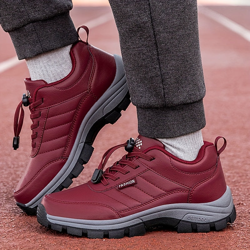 Women's Non Slip Winter Ankle Shoes Thickened Travel Comfortable