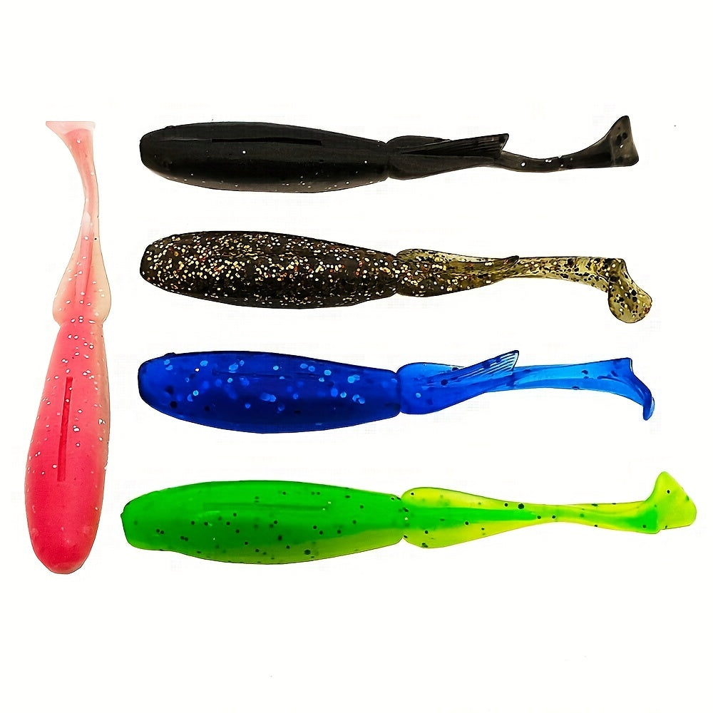 5pcs 3.31inch 3.5g Soft Bait Fishing Accessories