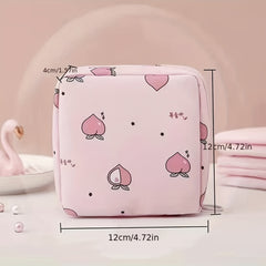 Portable Maxi Pad Storage Zipper Bag for Travel