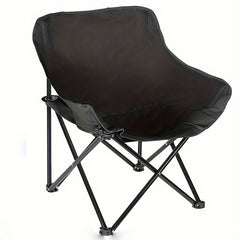 Portable Moon Chair Folding Chair Camping Lightweight with Storage Bag