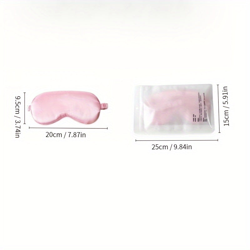 Soft Blackout Eye Mask for Travel Rest Nap Yoga
