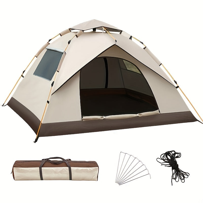 Automatic Camping Tent for 2-4 People Sunscreen & Rainproof