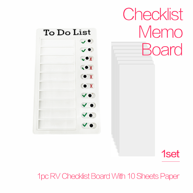 Blank To-Do Checklist Board - Set Up Your To-Do List Check Board