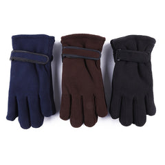 Warm Fleece Outdoor Cycling Gloves Thickened Windproof Ski Gloves