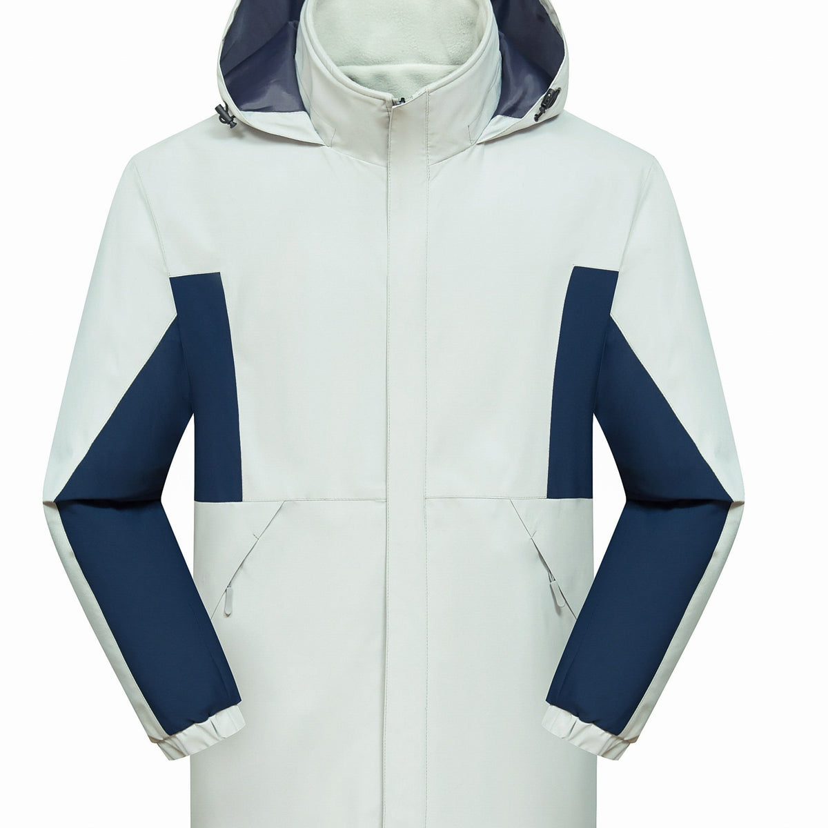 Winter Waterproof Windproof Lightweight Hooded Jacket Thermal Zip Up